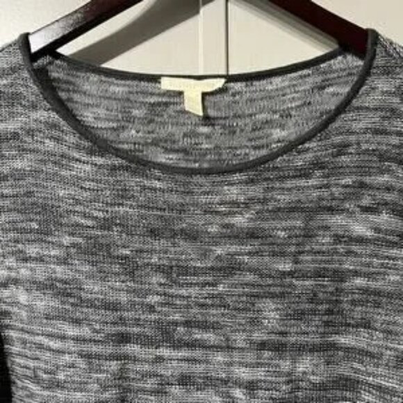 Eileen Fisher Round Neck Linen Blend Pullover Long Sleeve Sweater | Size Medium - Picture 2 of 6